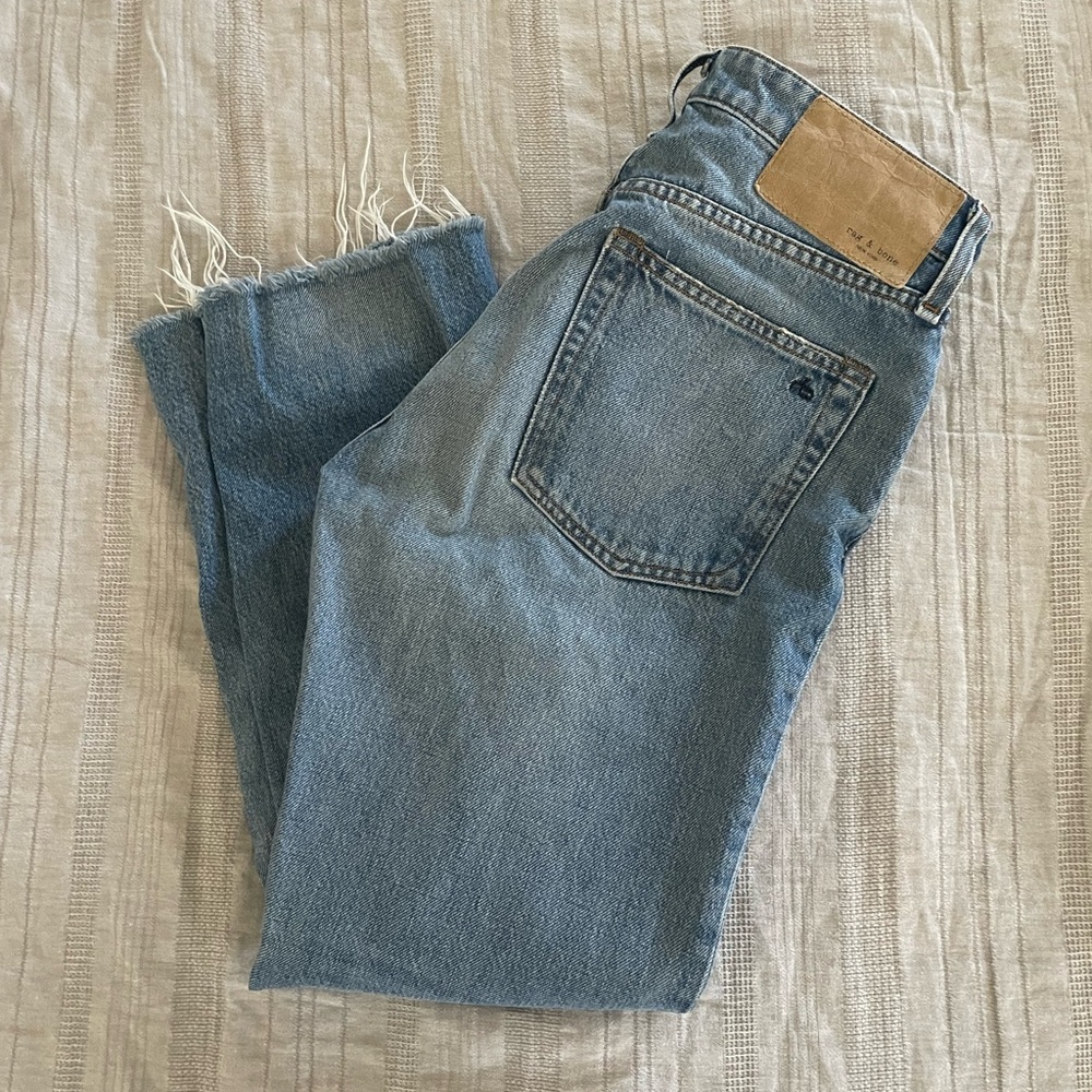 Rag & Bone Maya High Rise Ankle Slim Jeans